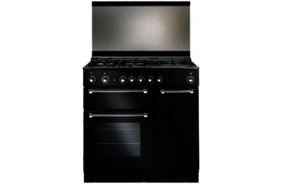 Rangemaster RM90 Gas Range Cooker - Black